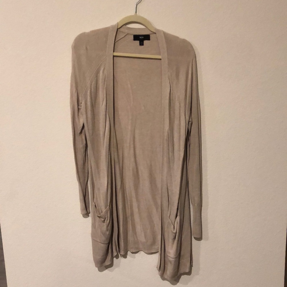 light beige cardigan